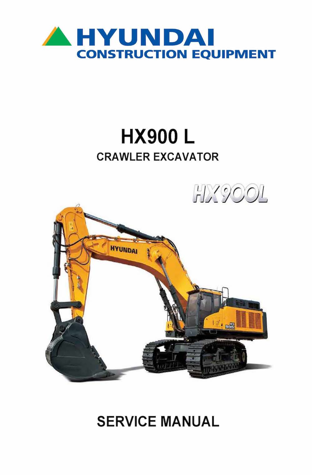 Hyundai Hx L Crawler Excavator Pdf Service Manual