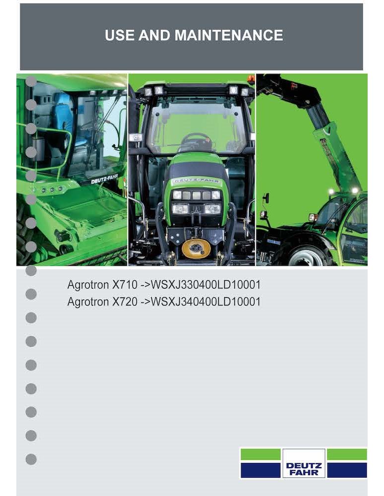 Tractor Deutz Fahr Agrotron X X Pdf Manual De Operaci N Y