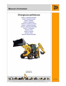 JCB 3CX, 4CX S.N. 2000000- backhoe loader pdf service manual FR