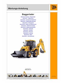 JCB 3C, 3CX, 4CX, 214e S.N. 0960000-2274521  backhoe loader pdf service manual DE