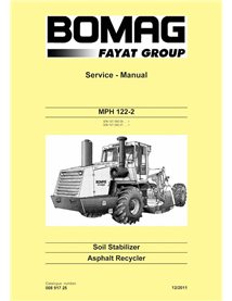 BOMAG MPH122-2 soil stabilizer pdf service manual 