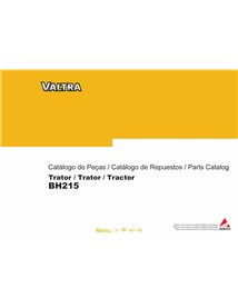 Valtra BH215 tractor pdf parts catalog