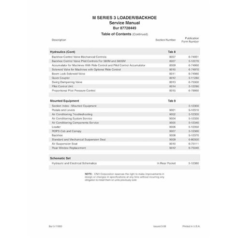 CASE-87728449NA Manuel de service PDF de la chargeuse-pelleteuse Case 580, 590 Super M + série 3 CASE-87728449NA Manuel de service PDF de la chargeuse-pelleteuse Case 580, 590 Super M + série 3
