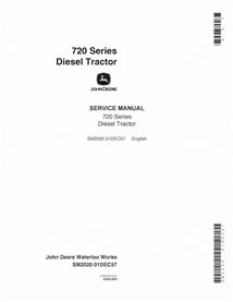 John Deere 720, 730 tractor pdf service manual 