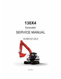 Link-Belt 130X4 excavator pdf service manual 