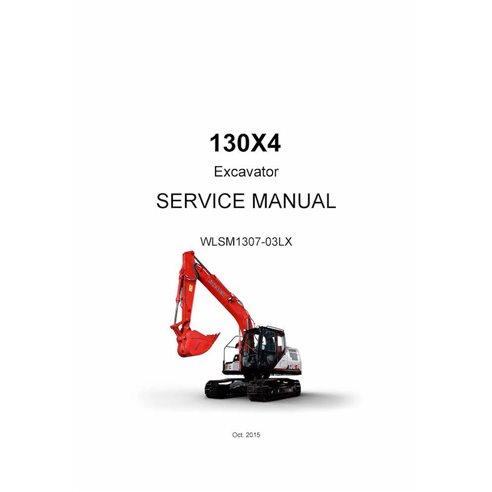 Link-Belt 130X4 excavator pdf service manual 