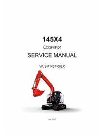 Link-Belt 145X4 excavator pdf service manual 