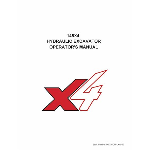 Link-Belt 145X4 excavator pdf operator's manual 