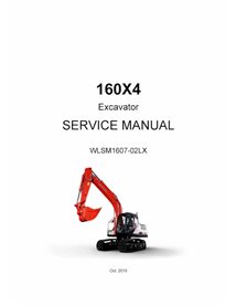 Link-Belt 160X4 excavator pdf service manual 