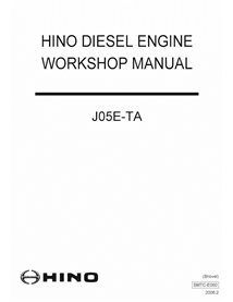 HINO J05E-TA engine pdf workshop manual 