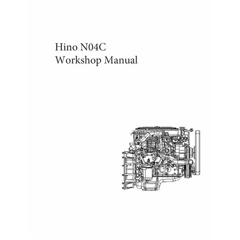 HINO-N04C-WM Manuel d'atelier du moteur HINO N04C au format PDF