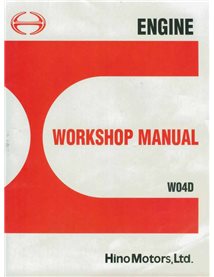 HINO-W04D-WM Manuel d'atelier du moteur HINO W04D au format PDF