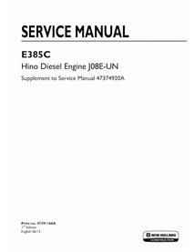 NH-47391166A-SM Manuel d'entretien du moteur HINO J08E-UN au format PDF