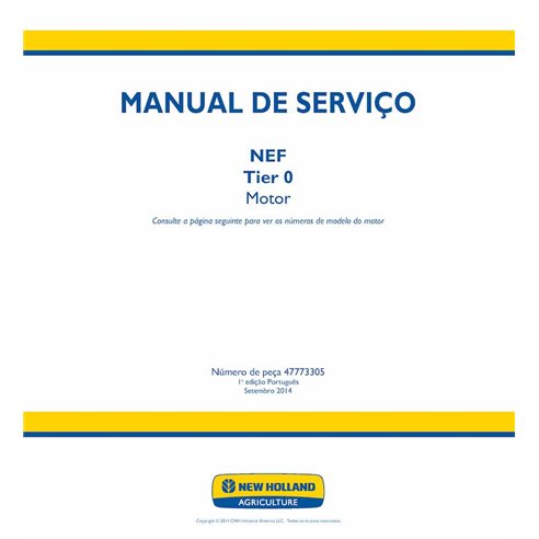 John Deere CNH NEF Tier 0 engine pdf service manual PT