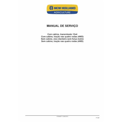 New Holland 12x4 transmissions pdf service manual PT