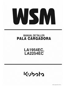 Kubota LA1954EC, LA2254EC loader pdf operator's manual ES