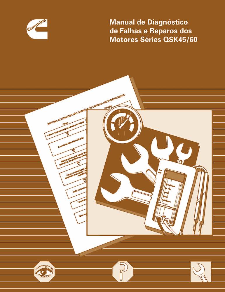 Cummins QSK45 and QSK60 Series engine pdf troubleshooting and repair ...