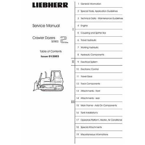 John Deere 950C, 1050C crawler dozer pdf technical manual 