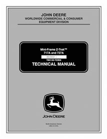 John Deere Mini-Frame Z-Trak 717A and 727A mower pdf technical manual 