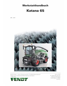 Fendt Katana 65 forage harvester pdf service manual DE