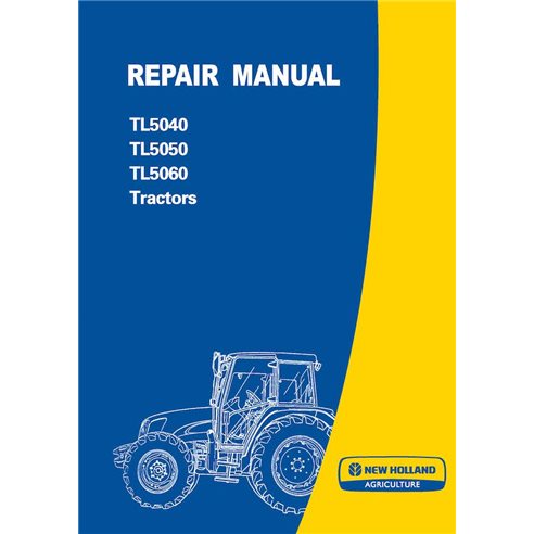 New Holland TL5040, TL5050, TL5060 tractor pdf repair manual 