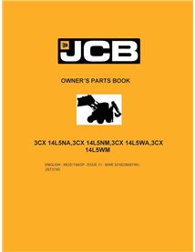 JCB 3CX 14L5xx backhoe loader pdf parts catalog 