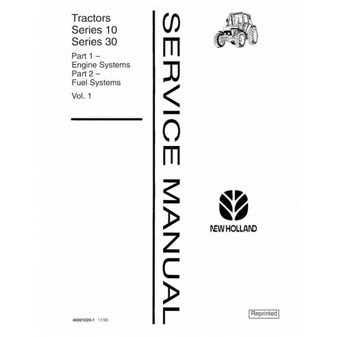 NH-40001020-SM New Holland Ford Series 10, Series 30 tractor pdf service manual