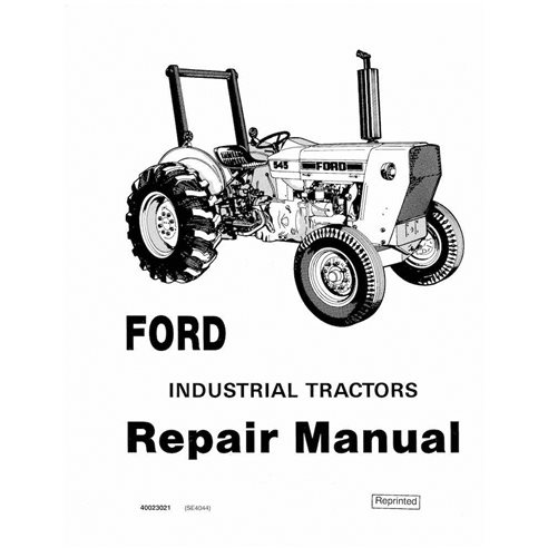 NH-40023021R0-RM Manual de reparo em pdf do trator New Holland Ford 230A, 340A, 445, 530A, 540A, 545