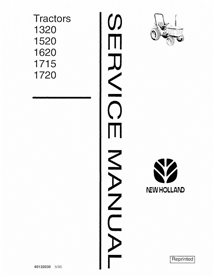 NH-40132030-SM Manual de serviço em pdf do trator New Holland 1320, 1520, 1620, 1715, 1720