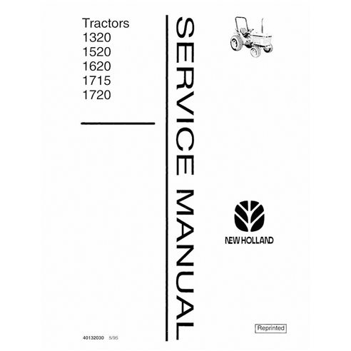 NH-40132030-SM New Holland 1320, 1520, 1620, 1715, 1720 tractor pdf service manual