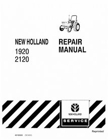 NH-40192020-RM Manual de reparação do trator New Holland 1920, 2120 em pdf