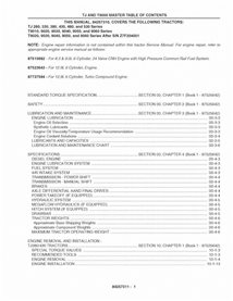NH-84257310-SM Manuel d'entretien des tracteurs New Holland TJ280 - TJ530, T9010 - T9060 au format PDF