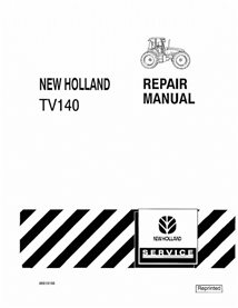 New Holland TV140 tractor pdf repair manual 