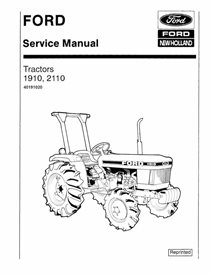 NH-40191020-SM Manuel d'entretien PDF du tracteur New Holland Ford 1910, 2110