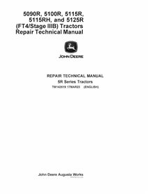 TM143519 John Deere 5090R, 5100R, 5115R, 5115RH, and 5125R FT4 / Stage IIIB tractor pdf repair technical manual