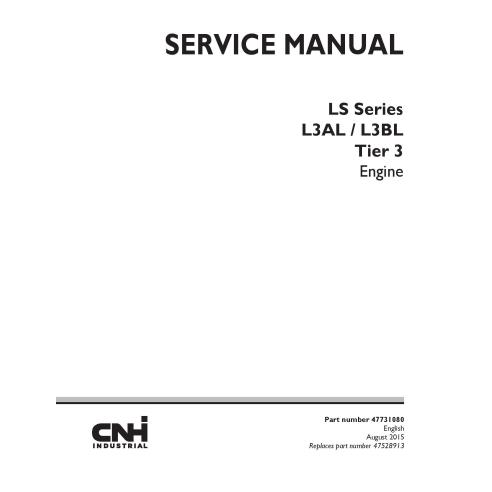 Manual de serviço do motor New Holland L3AL / L3BL Tier 3 - Construção New Holland manuais - NH-47731080