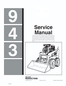 Manual de serviço em pdf da minicarregadeira Bobcat 943