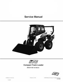 Bobcat S76 skid steer loader pdf service manual 