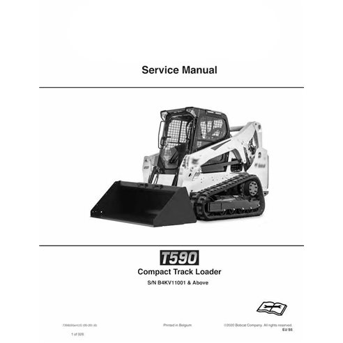 Bobcat T590 compact track loader pdf service manual 