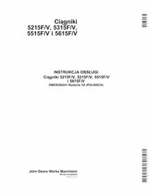 OMER360241 Manual do operador do trator John Deere 5215F/V, 5315F/V, 5515F/V e 5615F/V PL (OMER360241) (OMER360241)