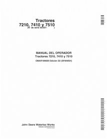 OMAR189659 Manuel d'utilisation du tracteur John Deere 7210, 7410, 7510 SN 50001 (PDF) (OMAR189659)