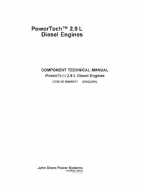 CTM125 John Deere PowerTech™ 2.9L Diesel engine pdf technical manual (CTM125)