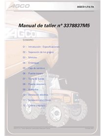 AGCO-3378837M5-WM-ES Manual de taller y servicio del tractor AGCO LT75, LT90, LT75A, LT85A, LT90A, LT95A (PDF)