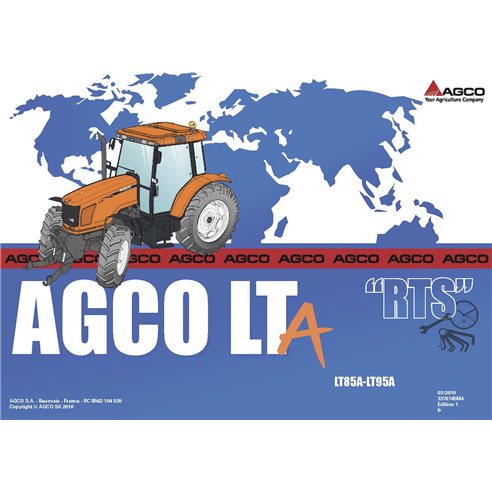 AGCO-3378745M4-RTS-FR Cronograma de reparos do trator AGCO LT85A, LT95A em PDF FR