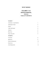 AGCO-79021621-WM-EN Manual de taller en PDF de los tractores AGCO RT95, RT115, RT130, RT145, DT160, DT180, DT200 y DT225