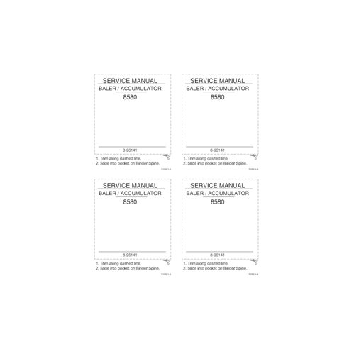 CASE-8-96141-SM-EN Manual de servicio en PDF de la empacadora Case 8580