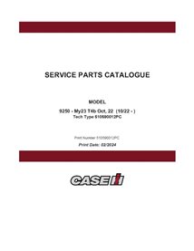 CASE-510590012-PC-EN Catálogo de piezas en PDF de la cosechadora Case Axial Flow 8250 MY23 (510590012PC)