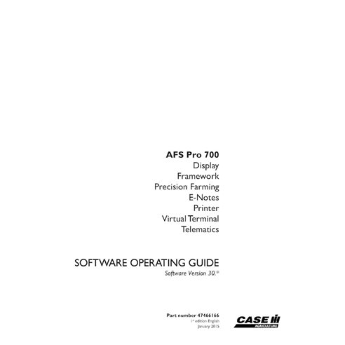 CASE-47466166-SFT Guide logiciel PDF Case AFS Pro 700 (47466166)