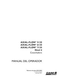 CASE-84414004 Manual do operador da colheitadeira Case Axial Flow 5130, 6130, 7130 em PDF ES (84414004)