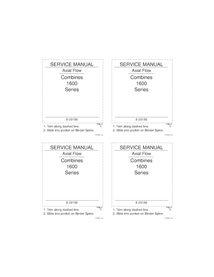 CASE-8-29186-SM-EN Manual de serviço em PDF para colheitadeiras Case 1600, 1620, 1640, 1660, 1680 e 1688 (8-29186)
